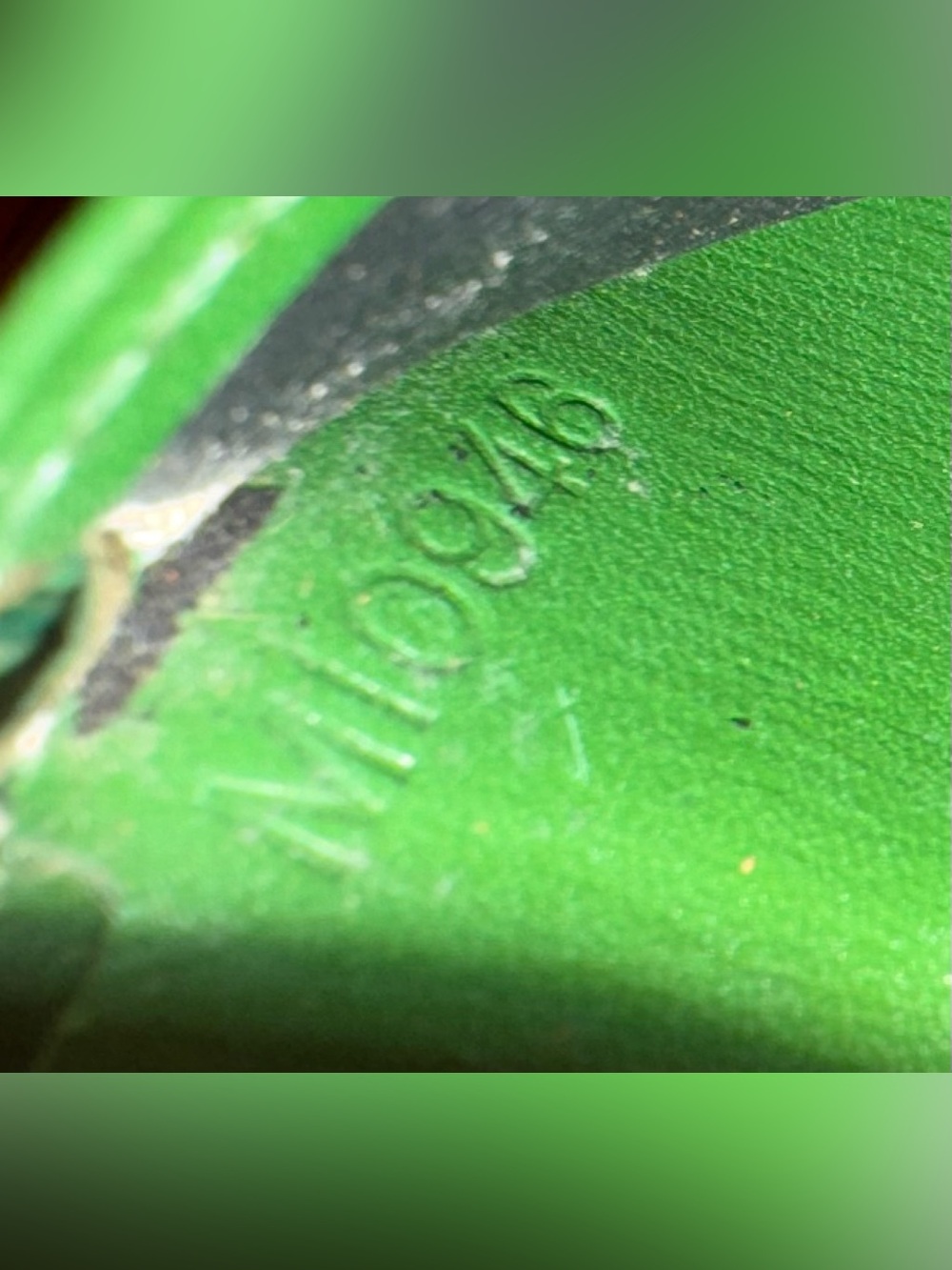 Vintage Louis Vuitton Portefeuille Viennois Borneo Green Gold Hardware 1996 COA - Picture 7 of 11
